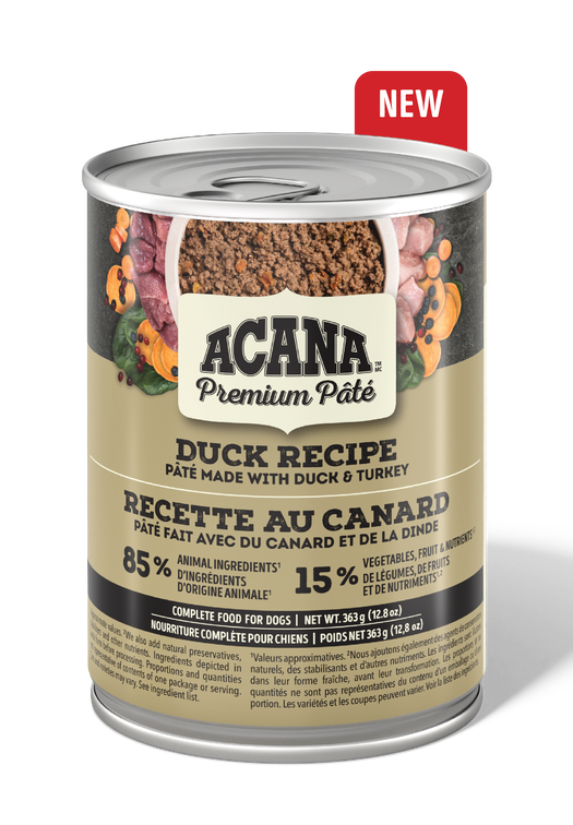ACANA PREMIUM PÂTÉ™, Duck Recipe